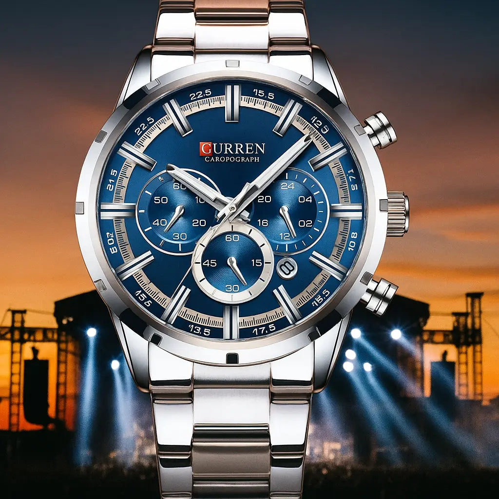 Stainless Steel Watch CURREN theshopnic.com