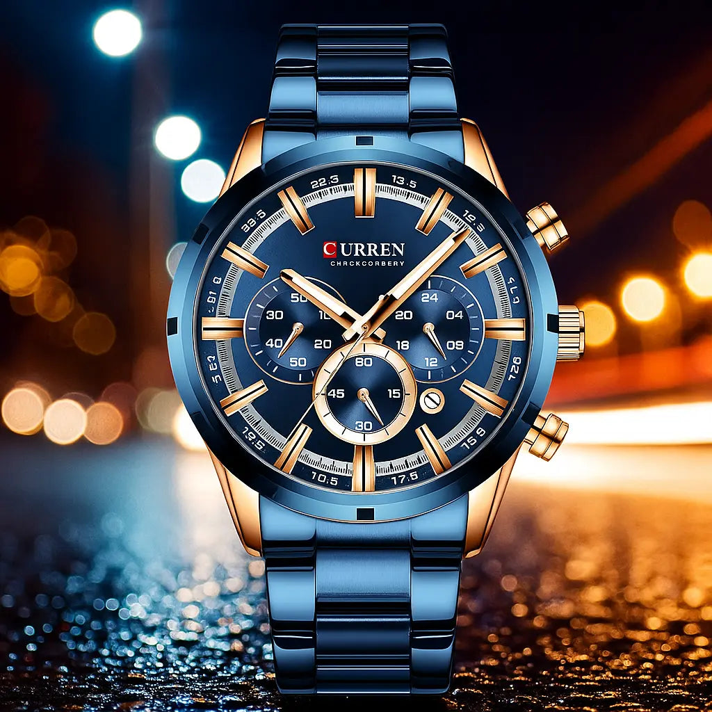 Stainless Steel Watch CURREN theshopnic.com