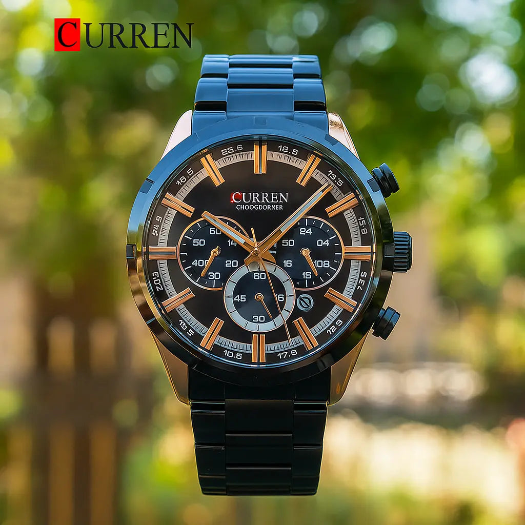 Stainless Steel Watch CURREN theshopnic.com